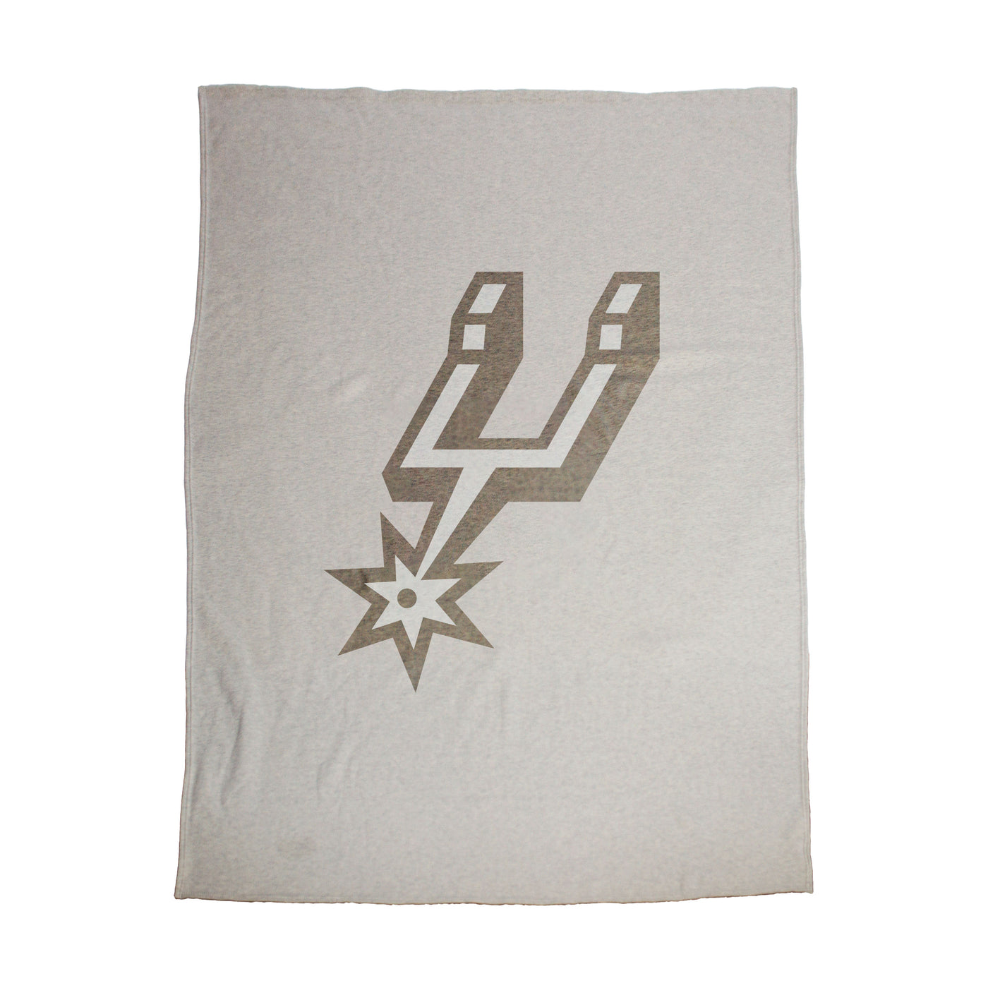 San Antonio Spurs Oversized Logo Sublimated Sweatshirt Blanket