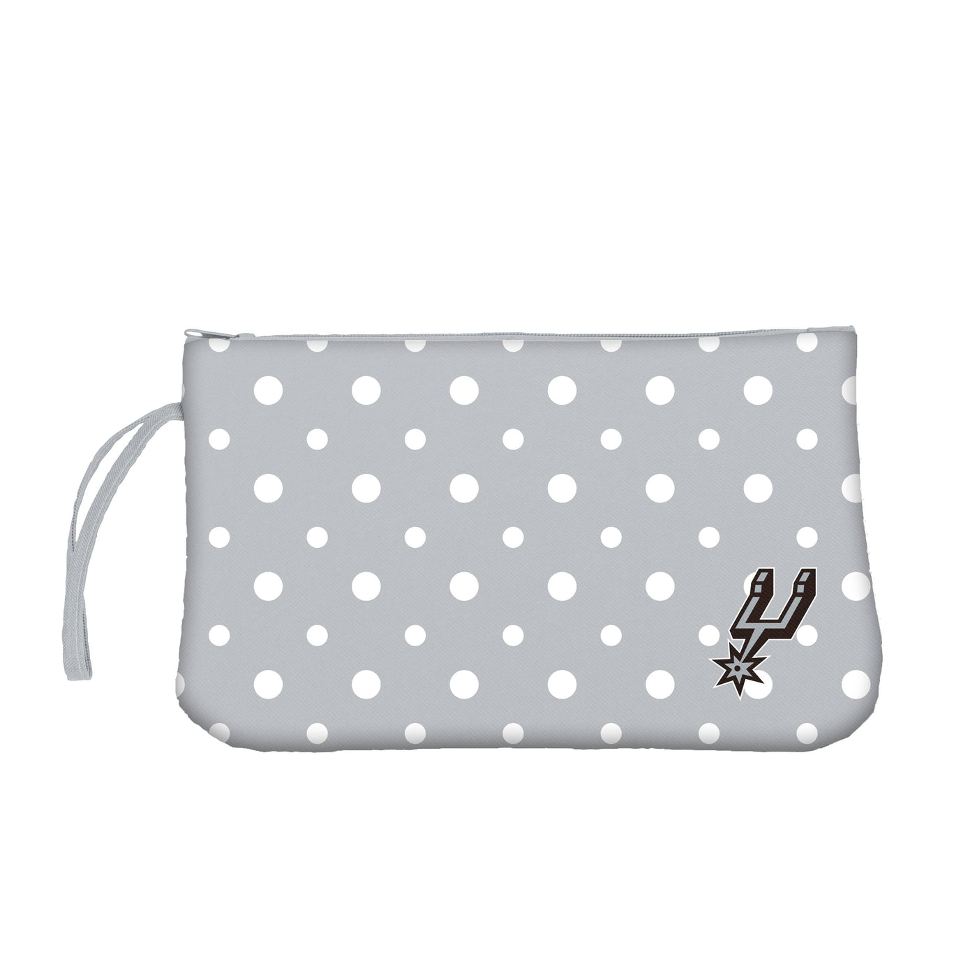 San Antonio Spurs Dot Wristlet