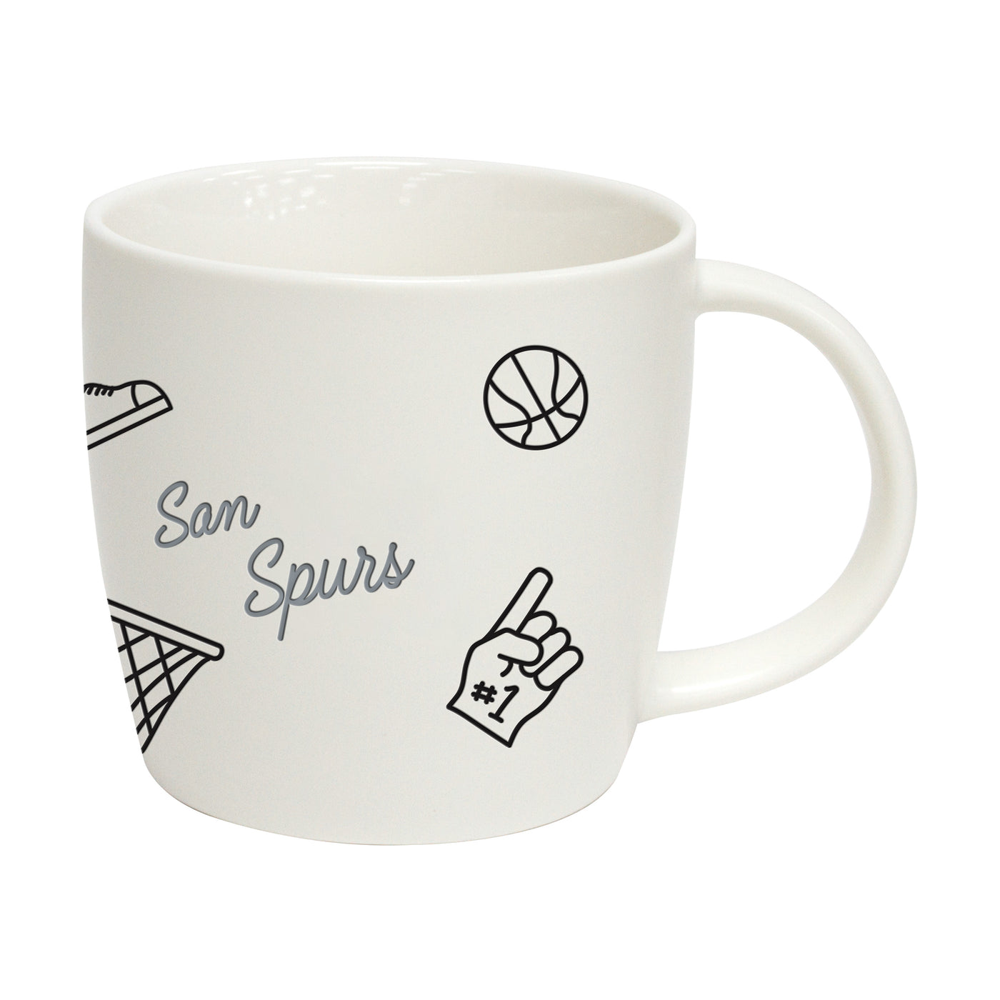 San Antonio Spurs 18oz Playmaker Mug