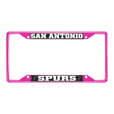 NBA - San Antonio Spurs Pink License Plate Frame