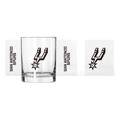 San Antonio Spurs 14oz Gameday Rocks Glass