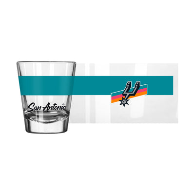 San Antonio Spurs 2oz City Colorblock Shot Glass