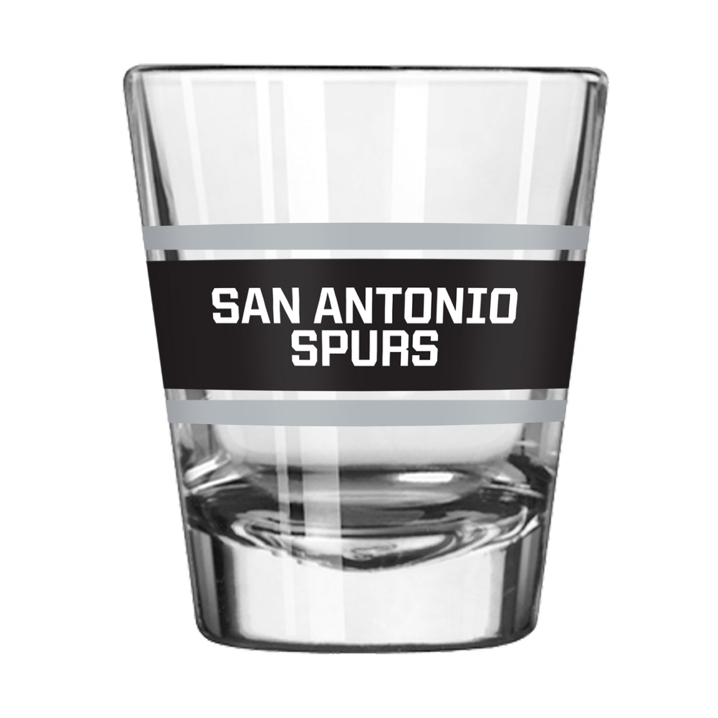 San Antonio Spurs 2oz Stripe Shot Glass