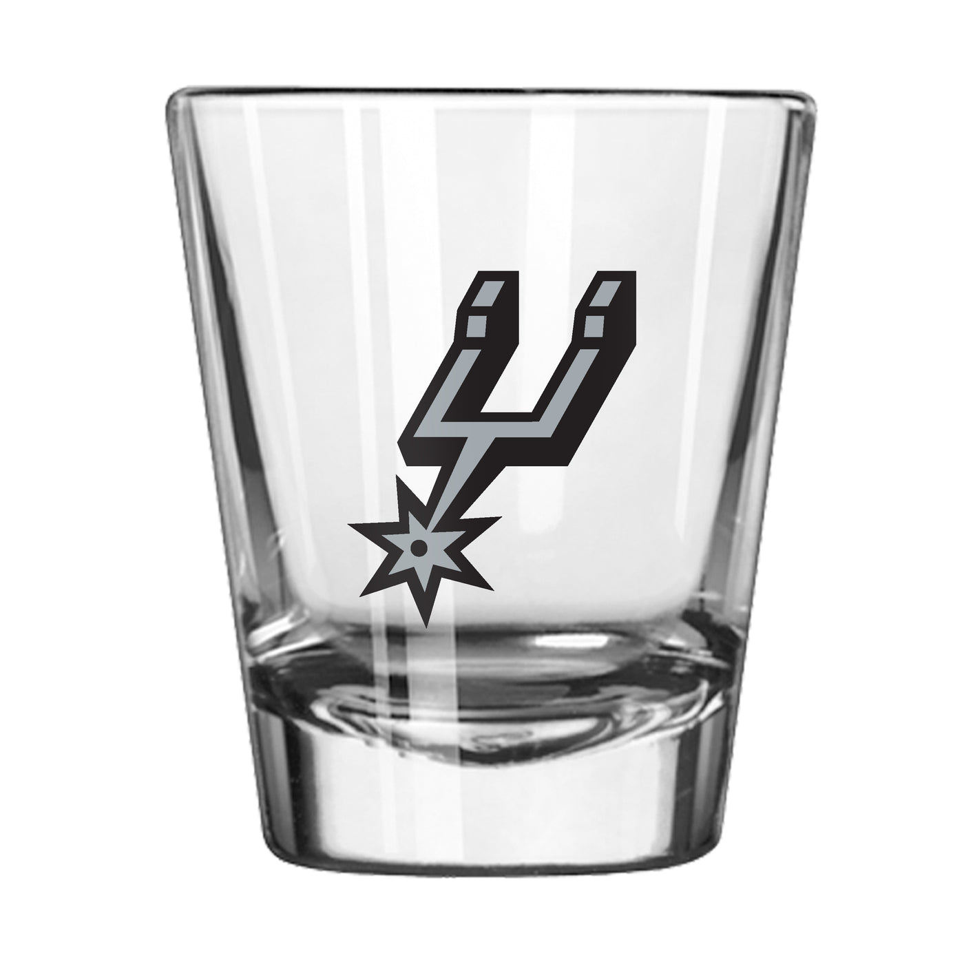 San Antonio Spurs 2oz Letterman Shot Glass