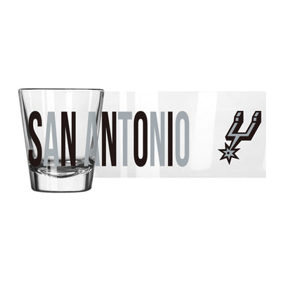 San Antonio Spurs 2oz Overtime Shot Glass