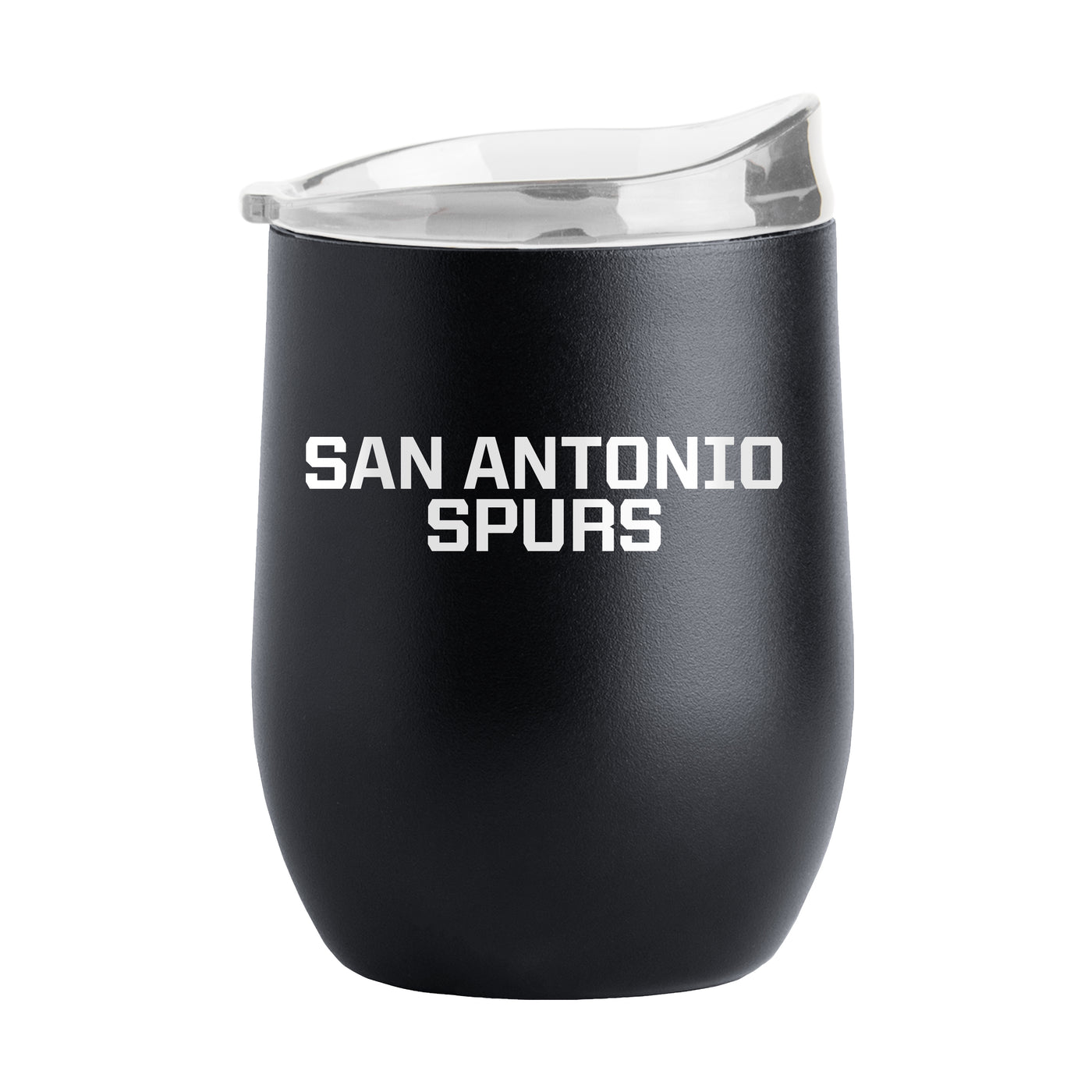 San Antonio Spurs 16oz Flipside Powder Coat Curved Beverage