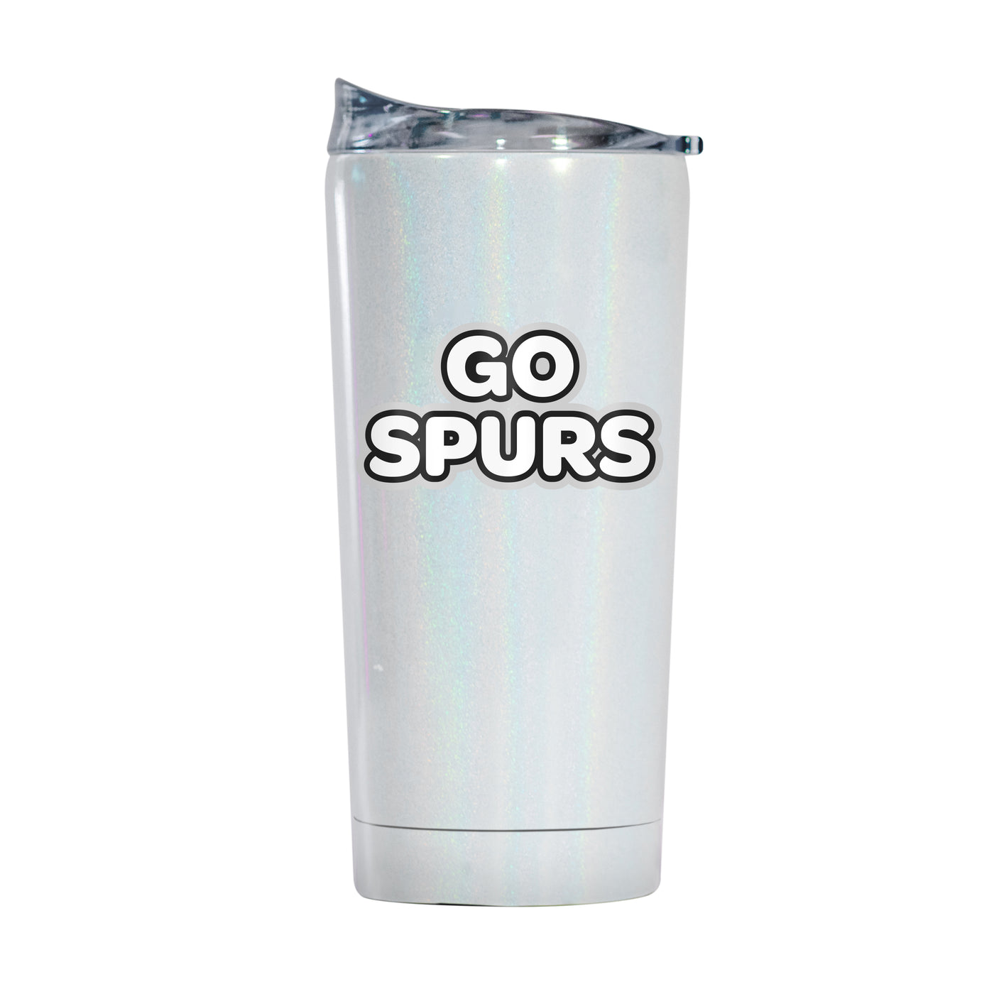 San Antonio Spurs 20oz Bubble Iridescent Tumbler