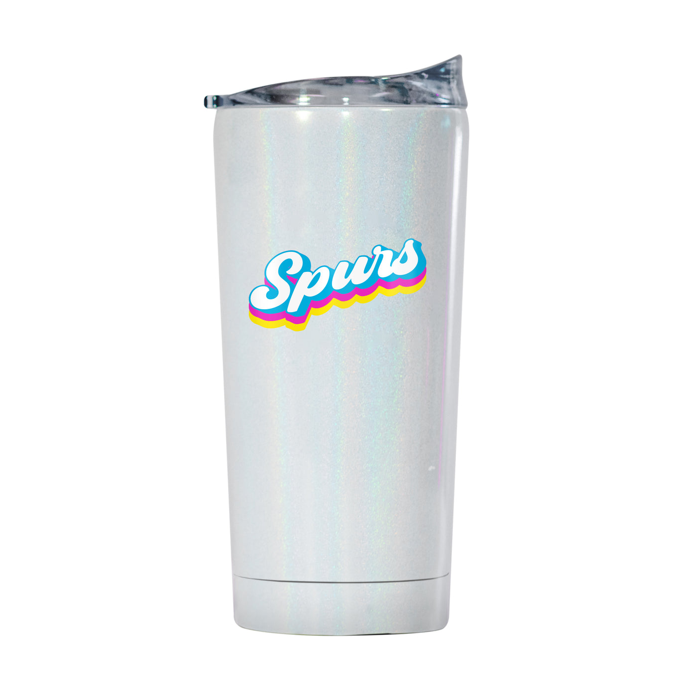 San Antonio Spurs 20oz Shadow Iridescent Tumbler - Logo Brands