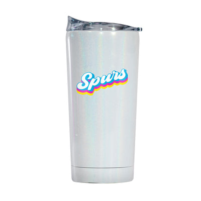 San Antonio Spurs 20oz Shadow Iridescent Tumbler - Logo Brands