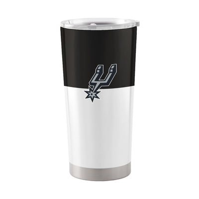 San Antonio Spurs Colorblock 20oz Stainless Tumbler - Logo Brands