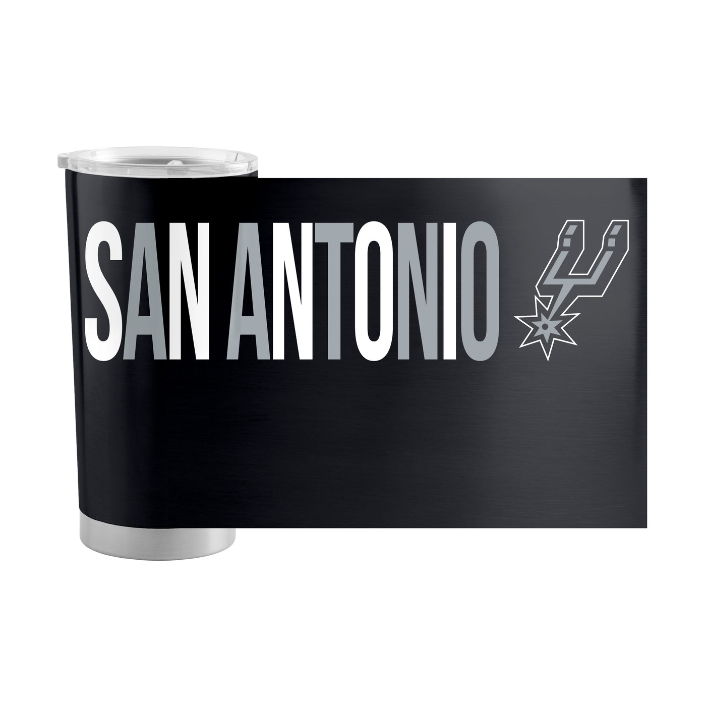 San Antonio Spurs 20oz Overtime Stainless Tumbler - Logo Brands