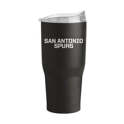 San Antonio Spurs 30oz Flipside Powder Coat Tumbler - Logo Brands