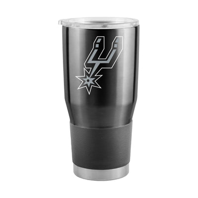 San Antonio Spurs 30oz Letterman Stainless Tumbler - Logo Brands