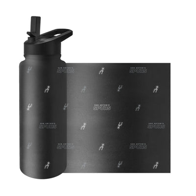 San Antonio Spurs 34oz Step And Repeat Quencher Bottle