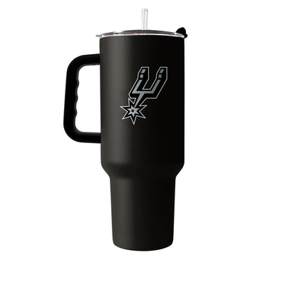 San Antonio Spurs 40oz Flipside Powder Coat Tumbler - Logo Brands