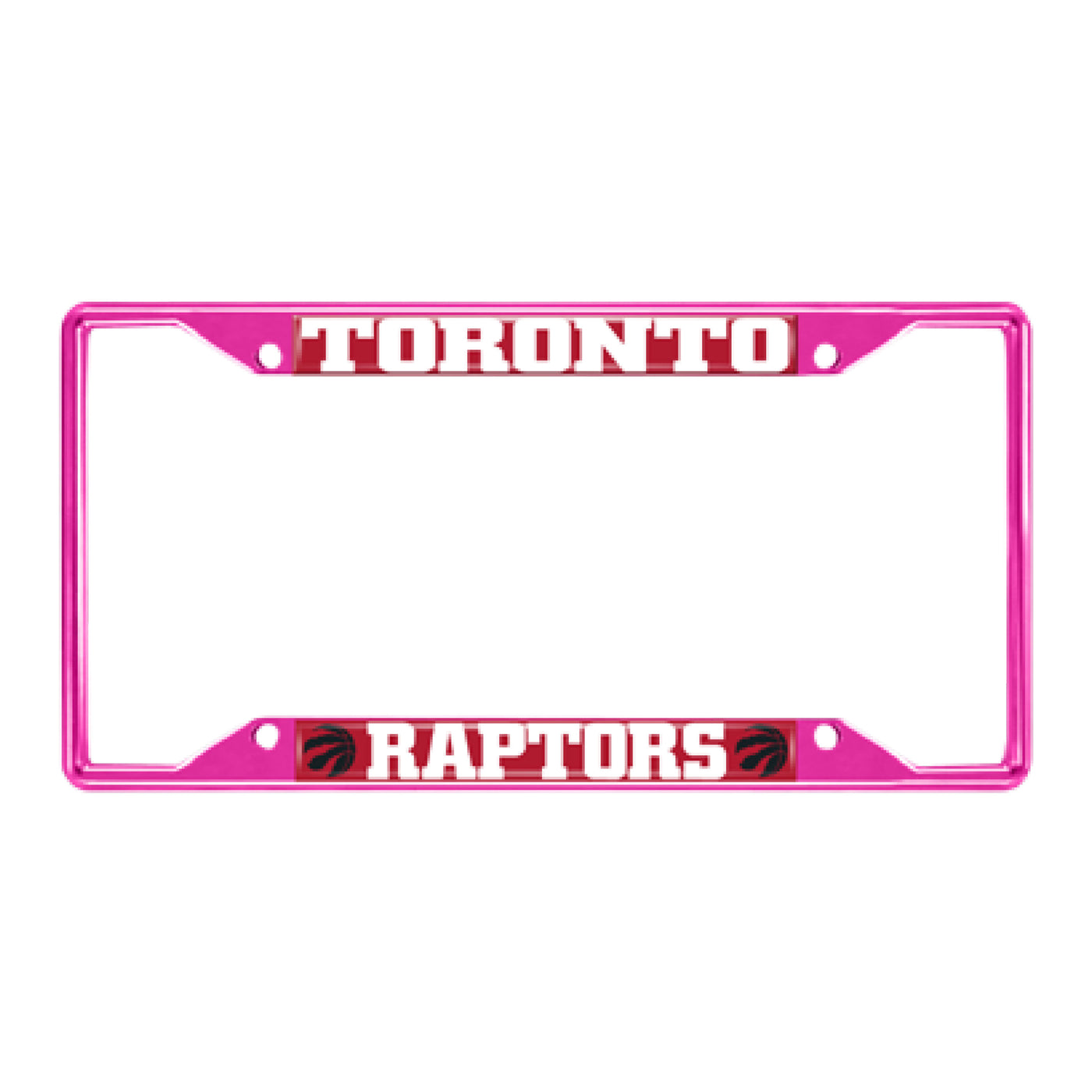 NBA - Toronto Raptors Pink License Plate Frame