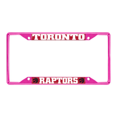 NBA - Toronto Raptors Pink License Plate Frame