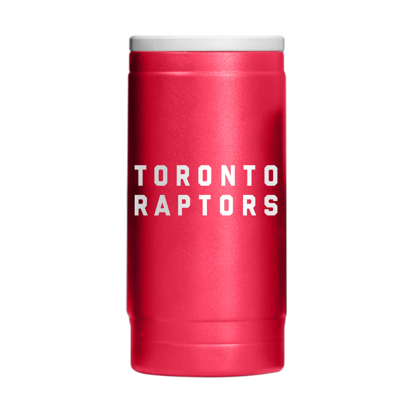Toronto Raptors 12oz Flipside Powder Coat Slim Can Coolie - Logo Brands