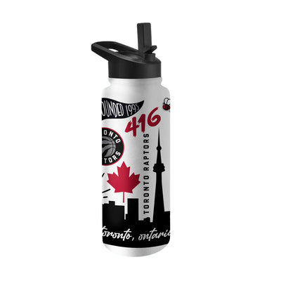 Toronto Raptors 34oz Native Quencher Bottle