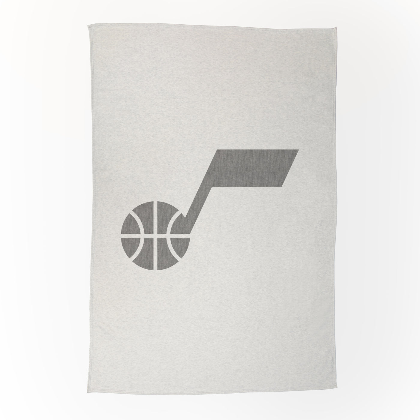 Utah Jazz Oversized Logo Sublimated Sweatshirt Blanket
