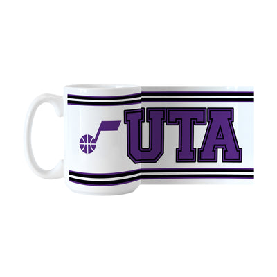 Utah Jazz 15oz Overtime Stripe Sublimated Mug