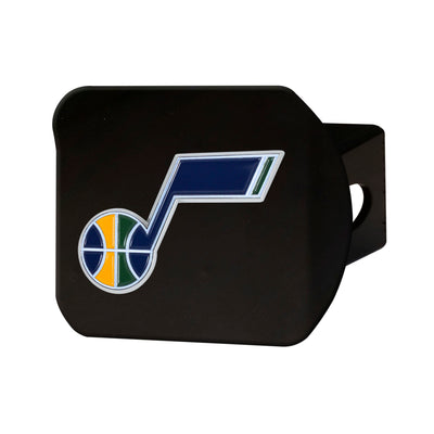 NBA - Utah Jazz Color on Black Hitch Cover