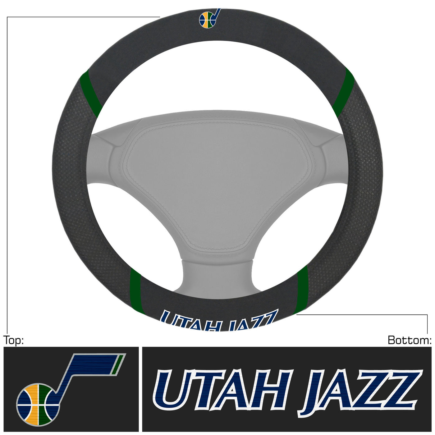 NBA - Utah Jazz Steering Wheel Cover