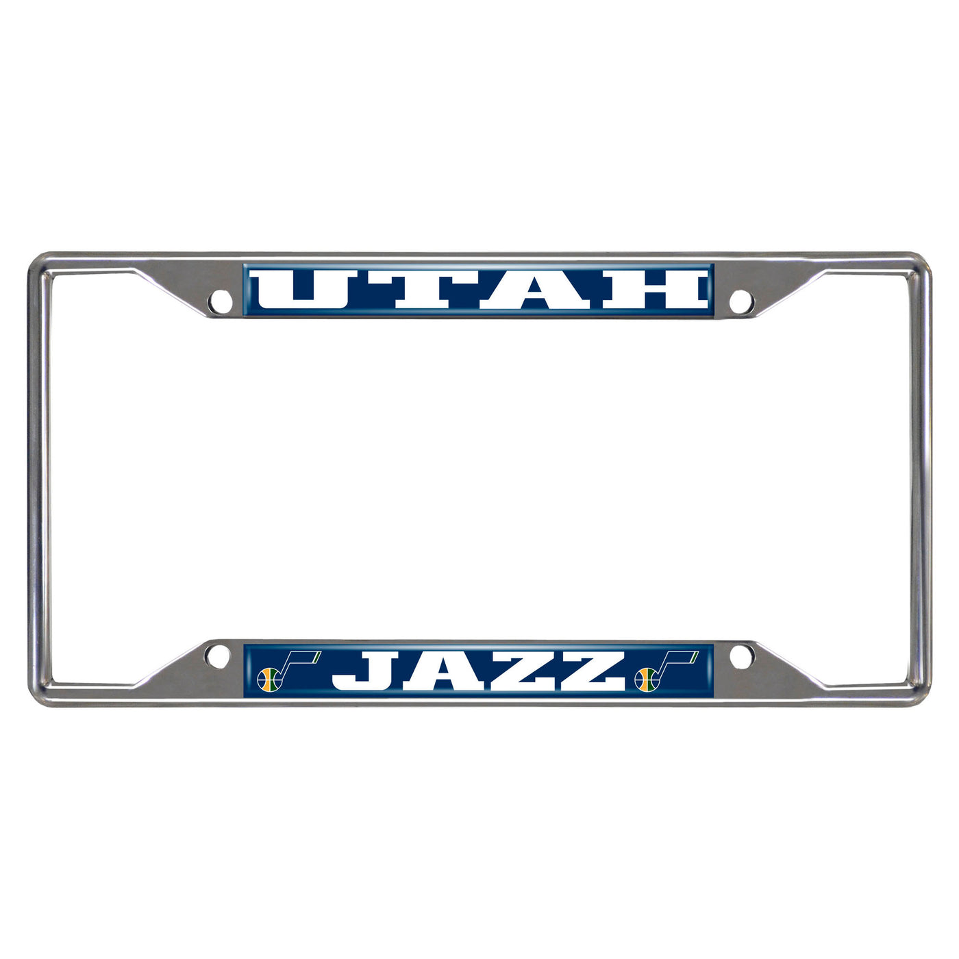 NBA - Utah Jazz Chrome License Plate Frame