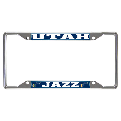 NBA - Utah Jazz Chrome License Plate Frame
