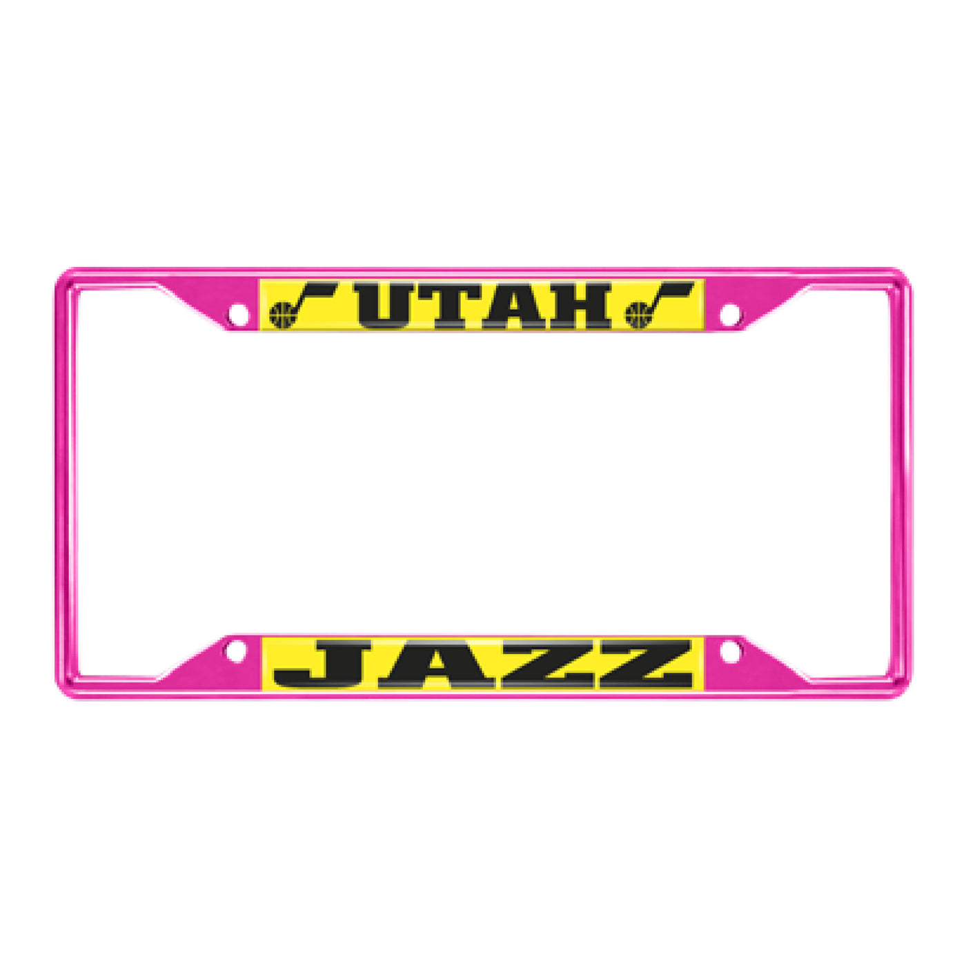 NBA - Utah Jazz Pink License Plate Frame