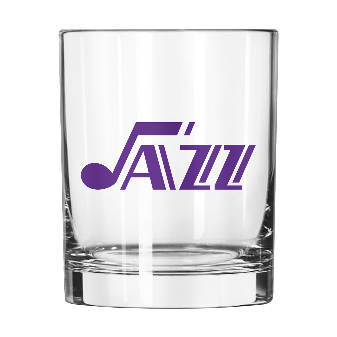 Utah Jazz 50th Anniversary 14oz Rocks Glass