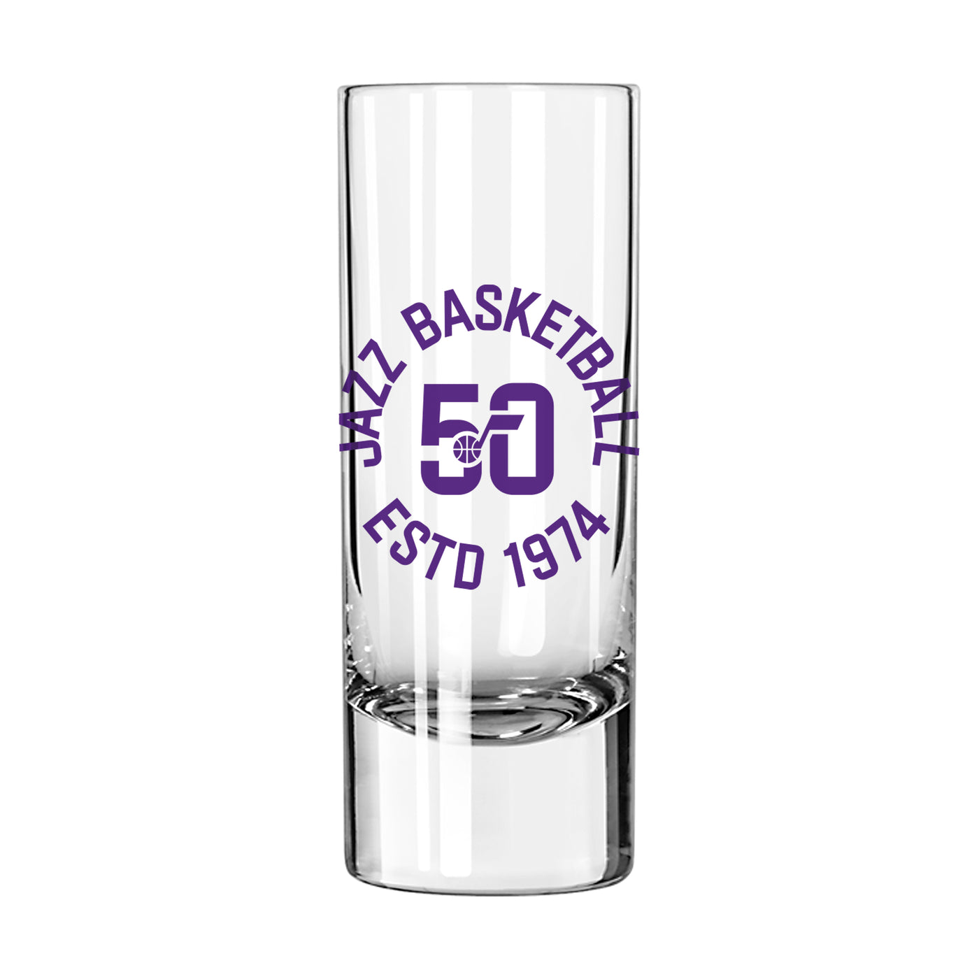 Utah Jazz 50th Anniversary 2.5oz Shooter