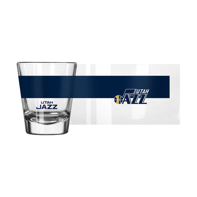 Utah Jazz 2oz Colorblock Shot Glass