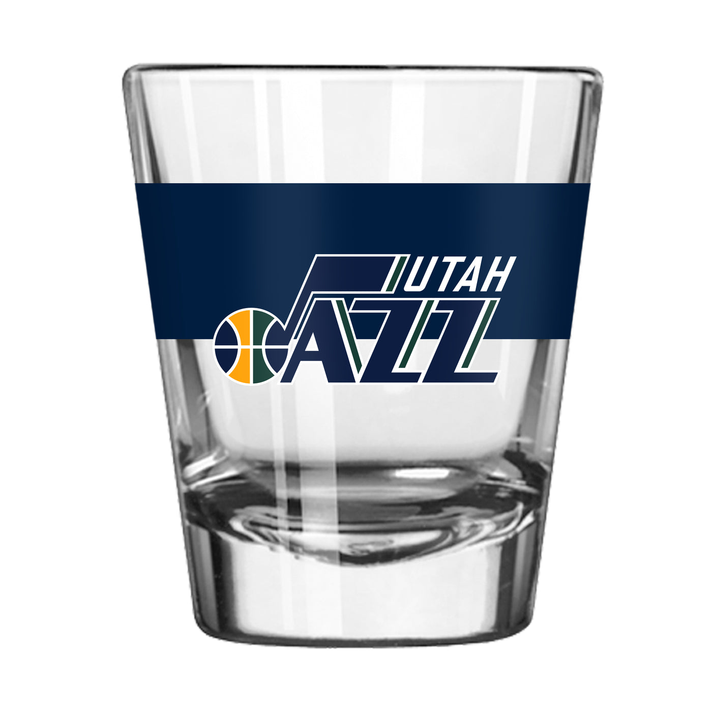 Utah Jazz 2oz Colorblock Shot Glass
