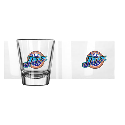 Utah Jazz Hardwood 2oz Flipside Shot Glass