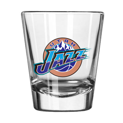 Utah Jazz Hardwood 2oz Flipside Shot Glass