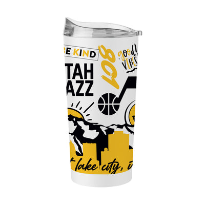 Utah Jazz 20oz Native Powder Coat Tumbler