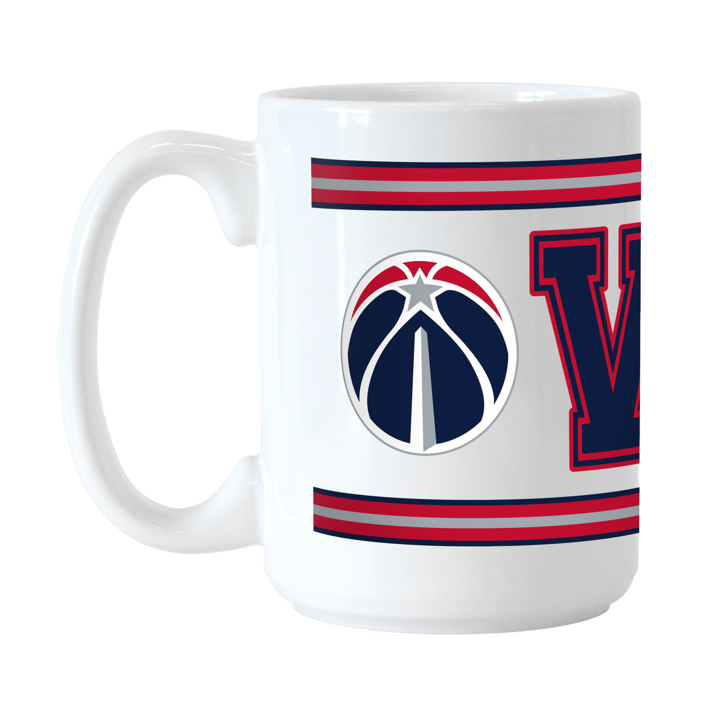Washington Wizards 15oz Overtime Stripe Sublimated Mug