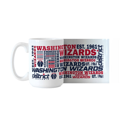 Washington Wizards 15oz Spirit Sublimated Mug