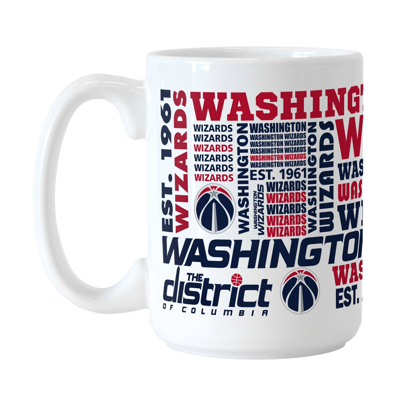 Washington Wizards 15oz Spirit Sublimated Mug