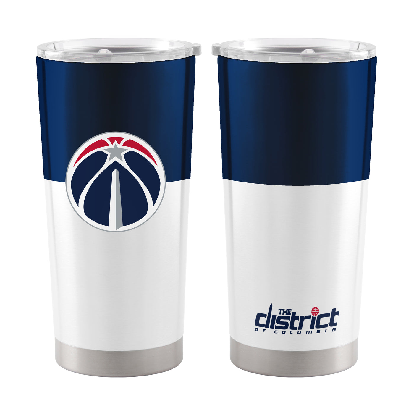 Washington Wizards 20oz Colorblock Stainless Steel Tumbler