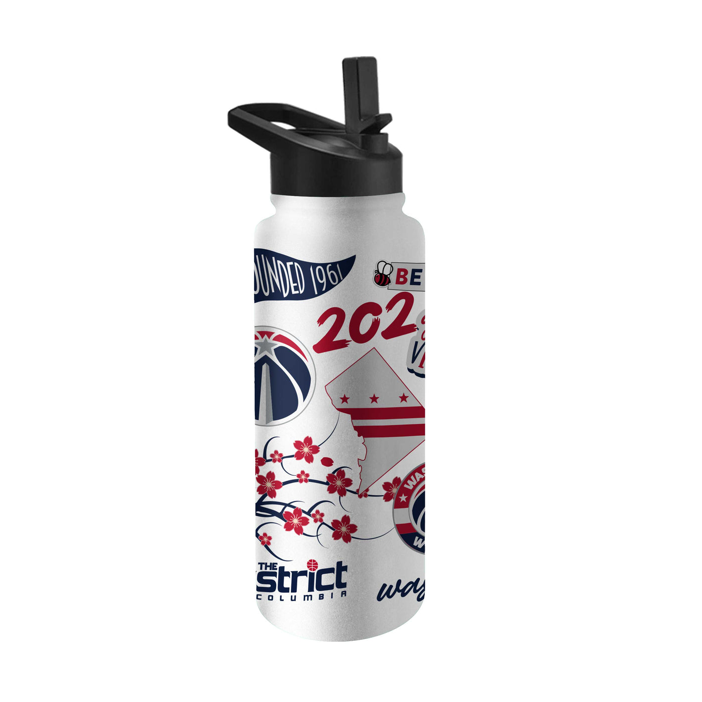 Washington Wizards 34oz Native Quencher Bottle