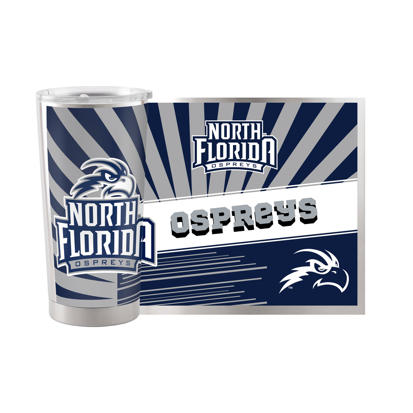 North Florida 20oz Mascot Stainless Tumbler