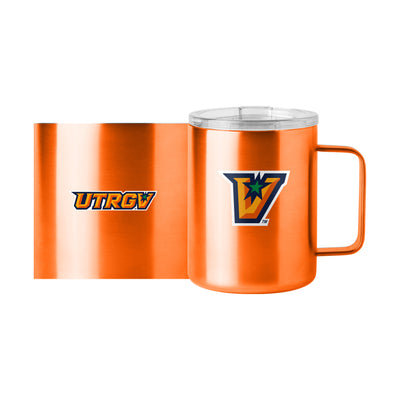 Rio Grande Valley 15oz Orange Gameday Stainless Steel Mug