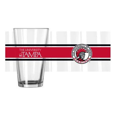 Tampa 16oz Stripe Pint Glass