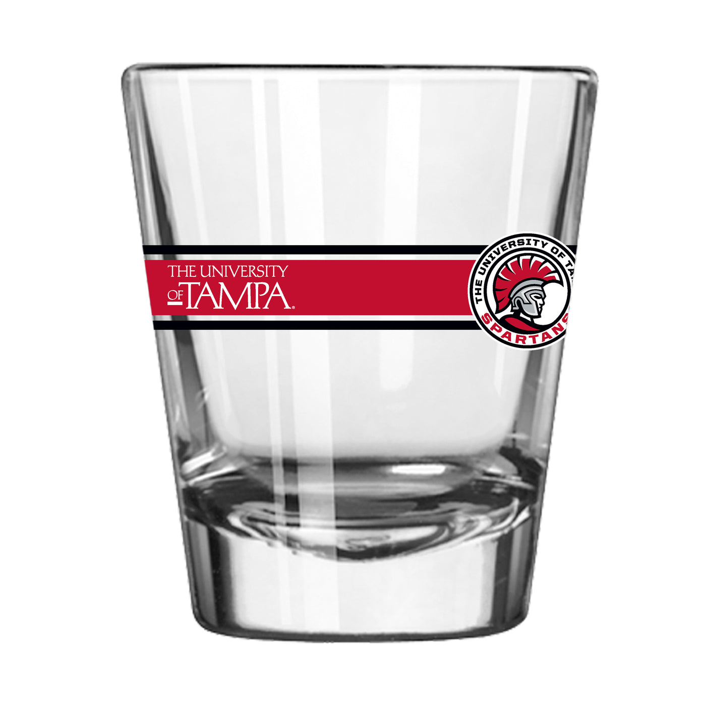 Tampa U 2oz Stripe Shot Glass