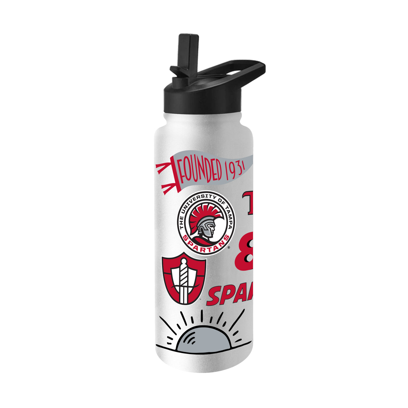 Tampa 34oz Native Quencher Bottle