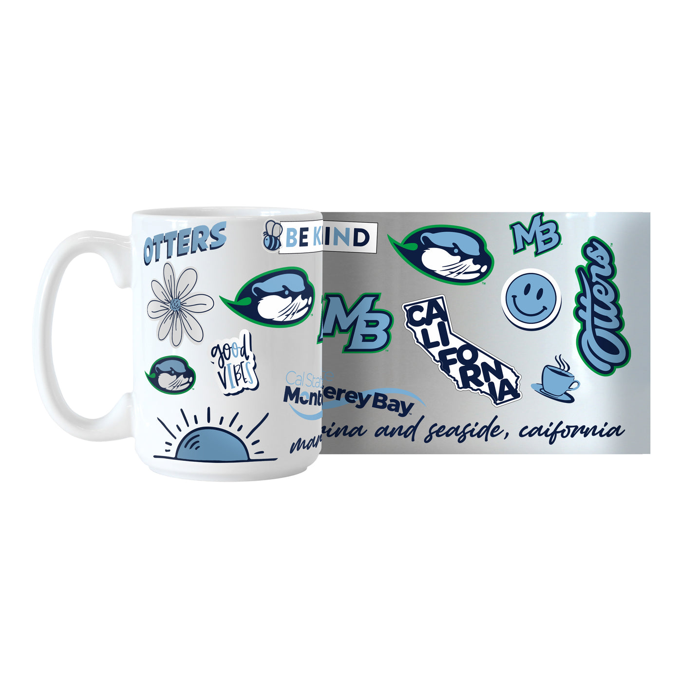 California State Monterey Bay 15oz Native Sublimated Mug
