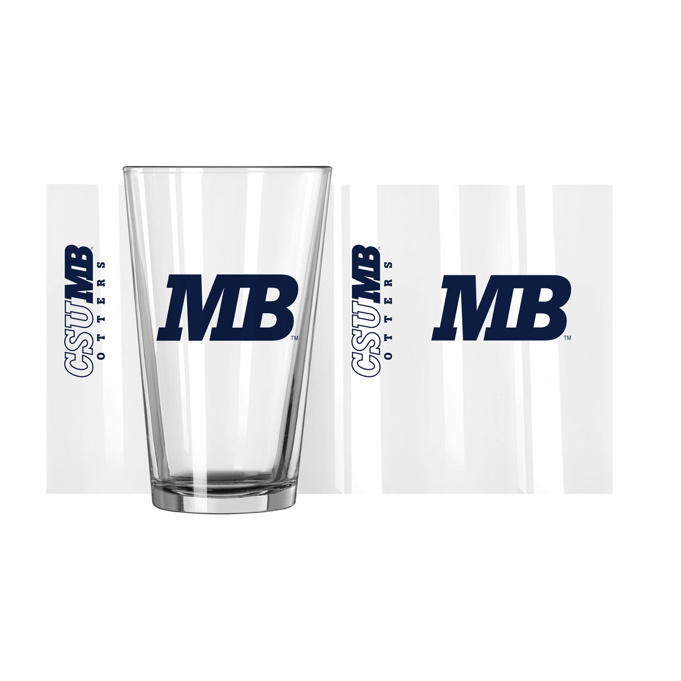 Cal State - Monterey Bay 16oz Gameday Pint Glass - Logo Brands