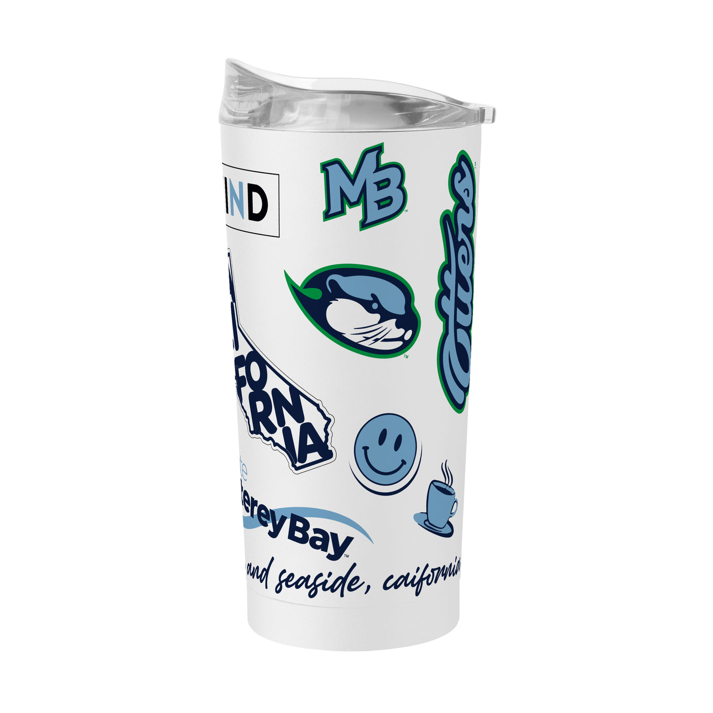 California State Monterey Bay 20oz Native Powder Coat Tumbler